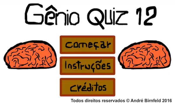Скачать Gênio Quiz 12 [Взлом Бесконечные деньги/Разблокированная версия] на Андроид
