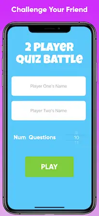 Скачать 2 Player Quiz [Взлом Бесконечные деньги/God Mode] на Андроид
