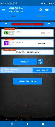 Скачать ONEGD Pro - VPN ILIMITADA [Взлом Бесконечные деньги/God Mode] на Андроид