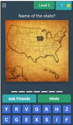Скачать States of the USA - quiz [Взлом Бесконечные монеты/God Mode] на Андроид